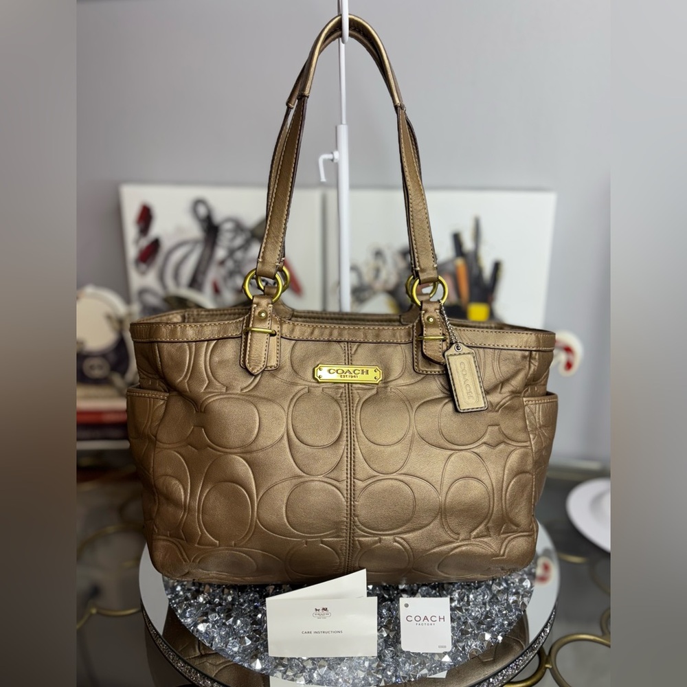 Gallery Tote (or East-West Gallery Tote) euc